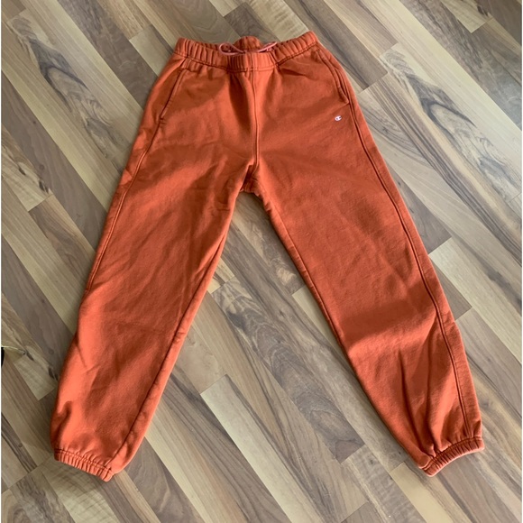 Pumpkin orange Champion Reverse Weave joggers🧡FINAL SALE🧡 - Picture 3 of 16